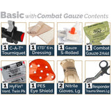 North American Rescue TACTICAL OPERATOR RESPONSE KITS - T.O.R.K. Basic w/ Combat Gauze (IFAK)