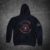 Black Covered 6 "Protector" Hoodie - Black Logo