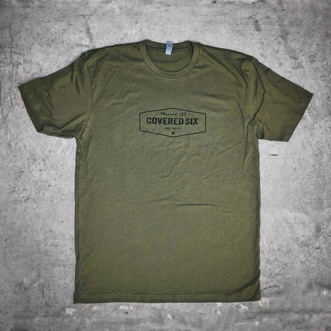 C6 T-Shirt - Est 2010 - OD Green